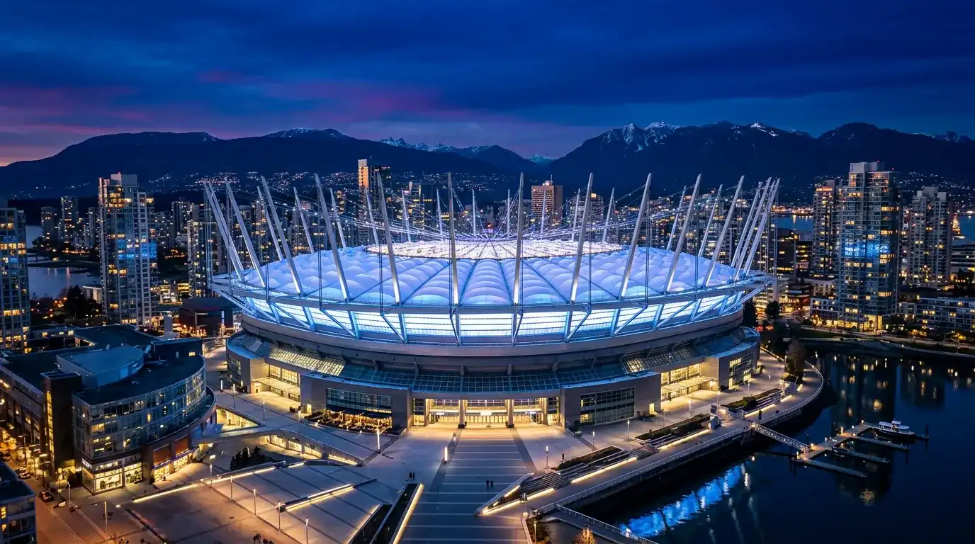 BC Place a Vancouver, stade de la Coupe du Monde 2026 au Canada