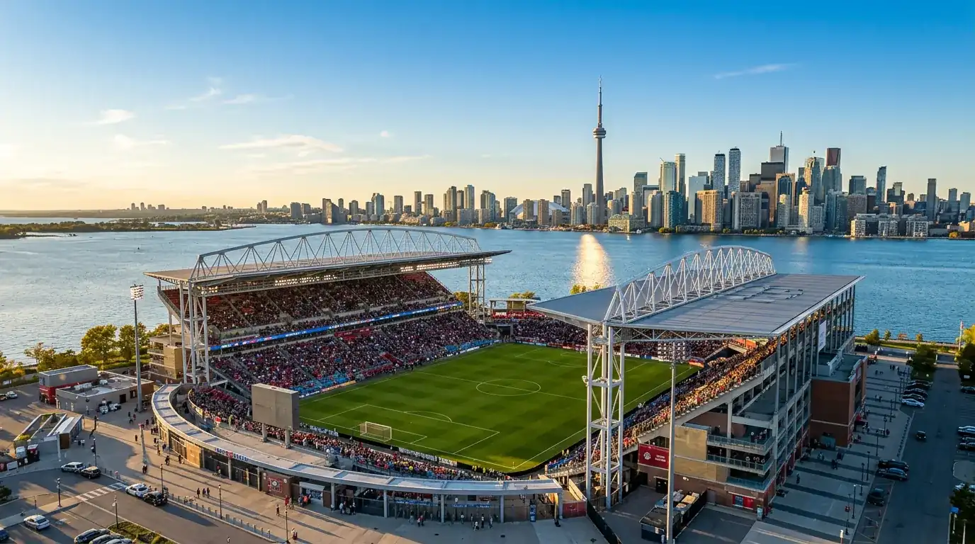 BMO Field à Toronto, stade de la Coupe du Monde 2026 au Canada