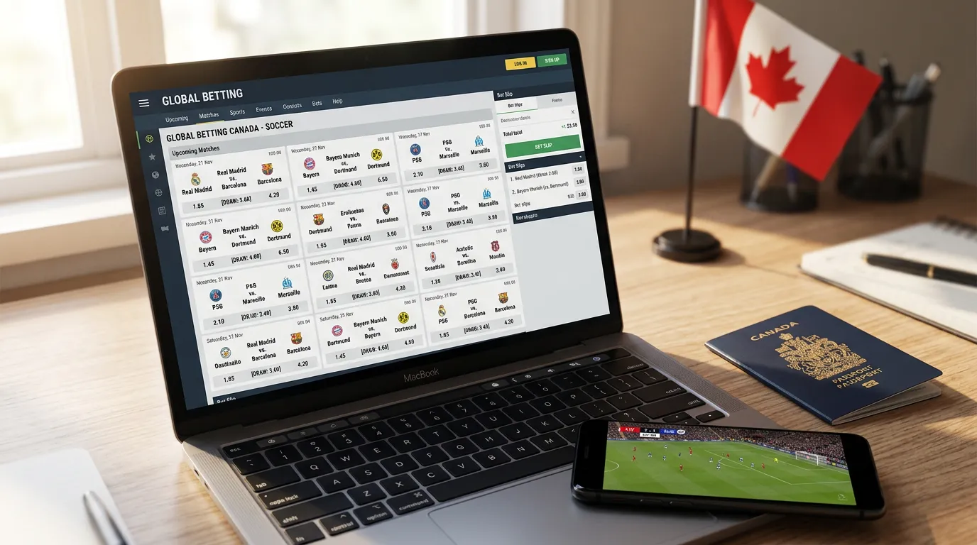 Comparaison des meilleurs sites de paris sportifs au Canada pour la Coupe du Monde 2026